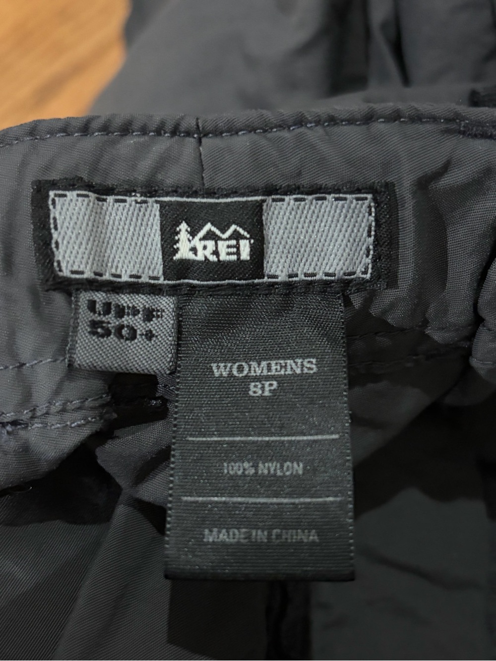 REI Cargo Convertible UPF 50+ Nylon Hiking Pants (8P) - Picture 8 of 10